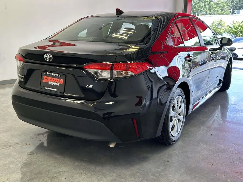 Used 2025 Black Toyota LE image 3
