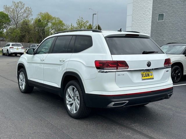 Used 2021 White Volkswagen 3.6L V6 SE w/Technology image 6