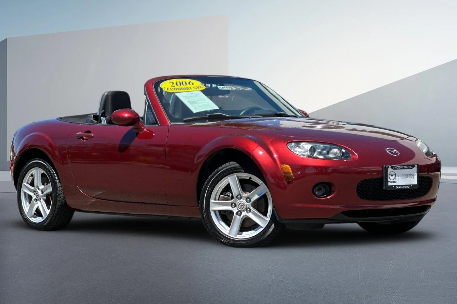 Used 2006 Mazda MX-5 Miata Base with VIN JM1NC25F160101577 for sale in San Leandro, CA