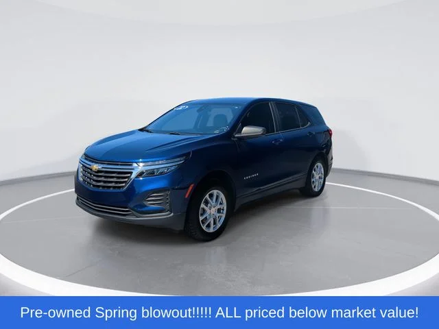 Used 2022 Blue Chevrolet LS image 4