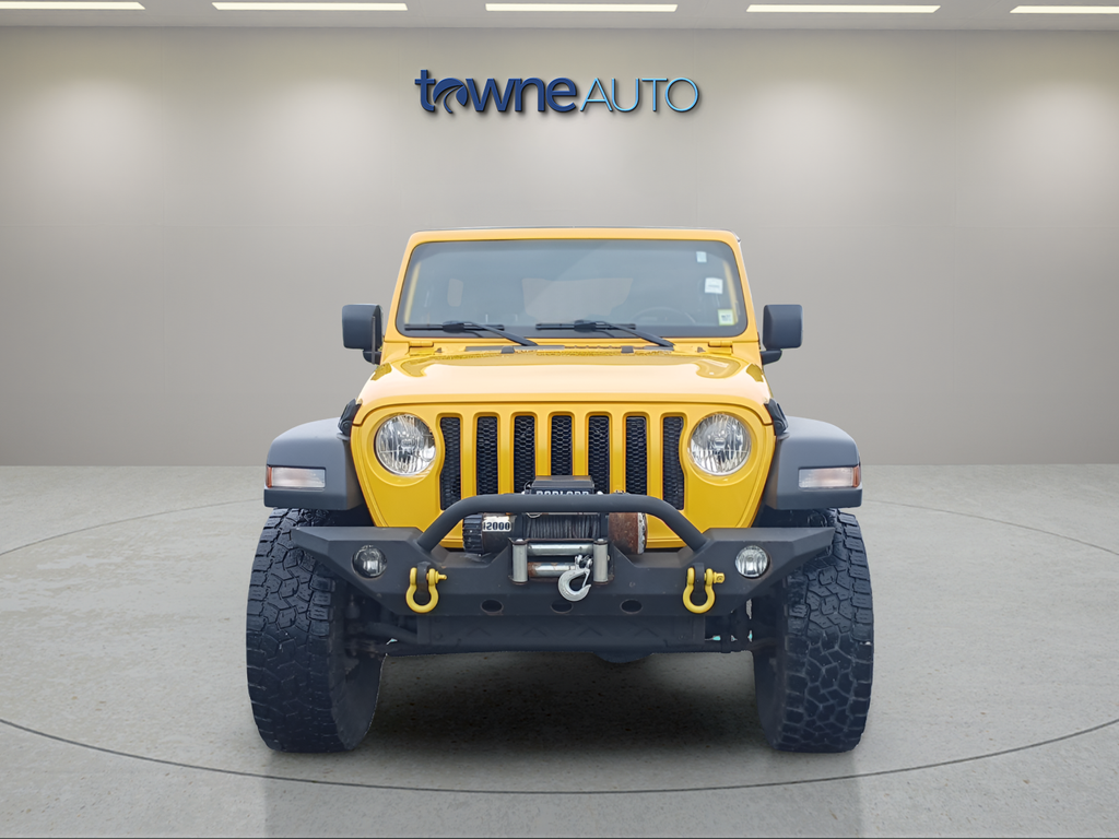Used 2018 Yellow Jeep Unlimited Sport S image 8