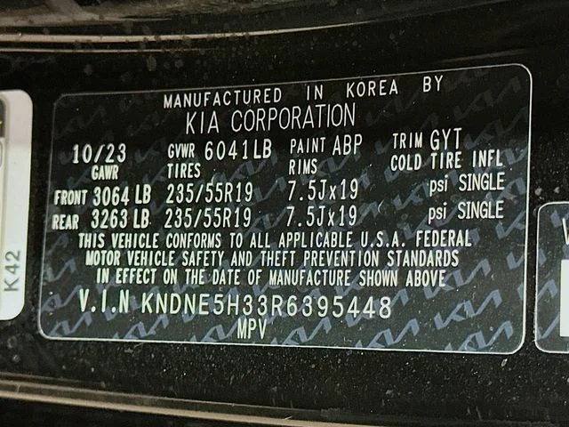 Certified Used 2024 Black Kia SX Prestige image 29