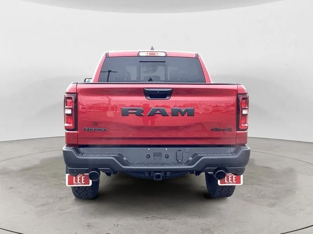 New 2026 Molten Red Ram REBEL CREW CAB 4X4 5