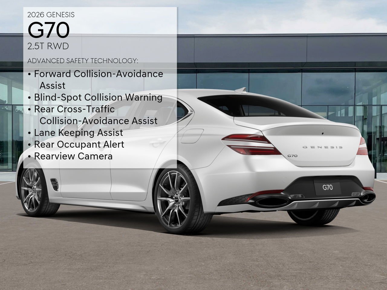 2026 GENESIS G70 Standard - Photo 38