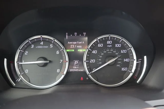 Used 2018 Lunar Silver Metallic Acura 3.5L image 12