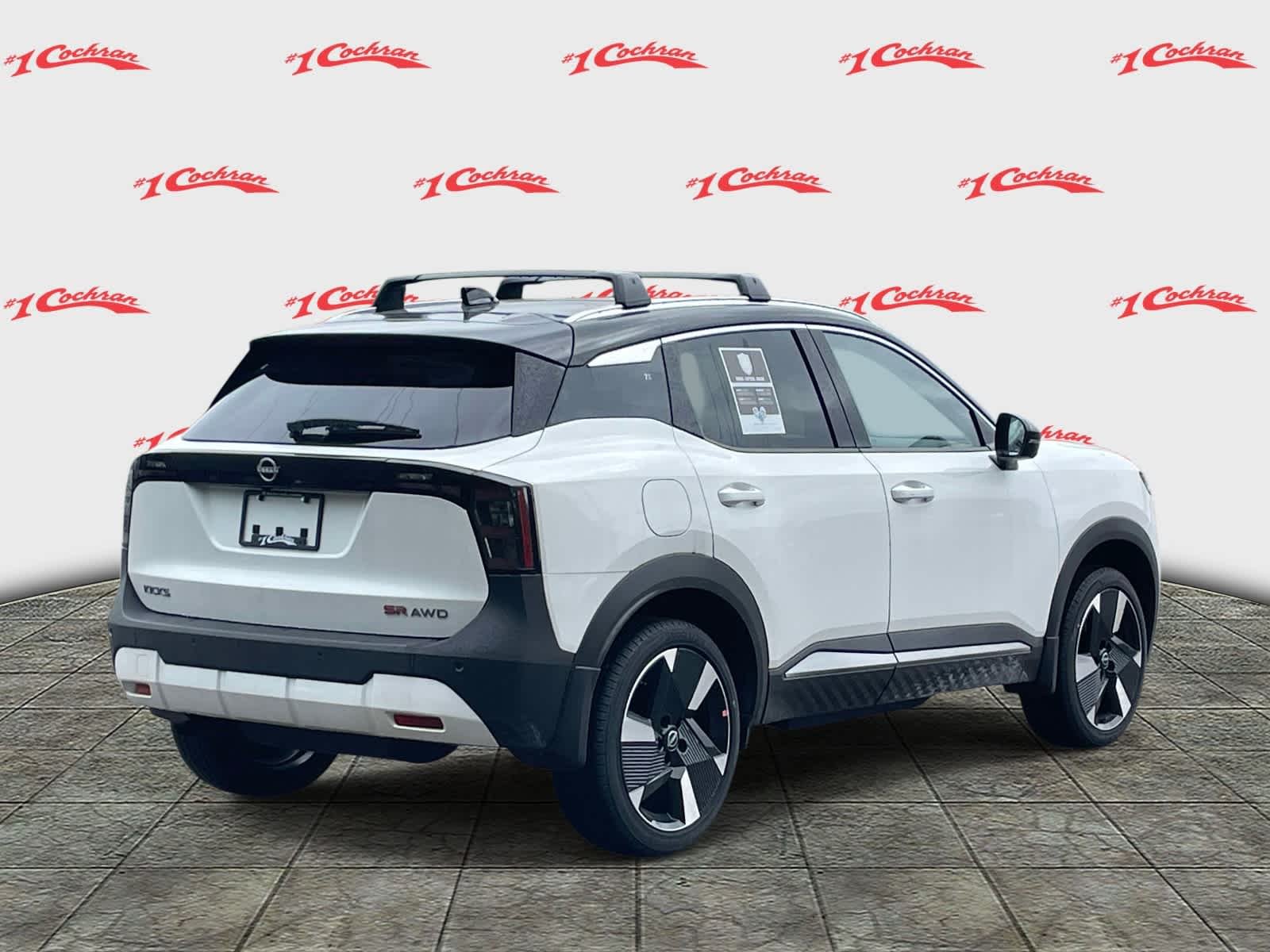 New 2026 Aspen White Tricoat/Super Black Nissan SR image 7