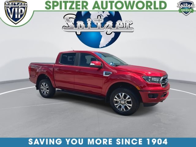 Used 2020 Rapid Red Metallic Tinted Clearcoat Ford Lariat image 2