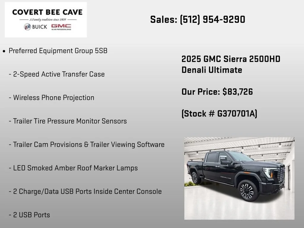 Certified Used 2025 Onyx Black GMC Denali Ultimate image 25