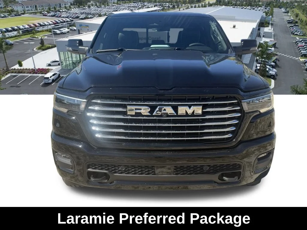 New 2026 Diamond Black Crystal Pearl-Coat Exterior Paint RAM Laramie image 10