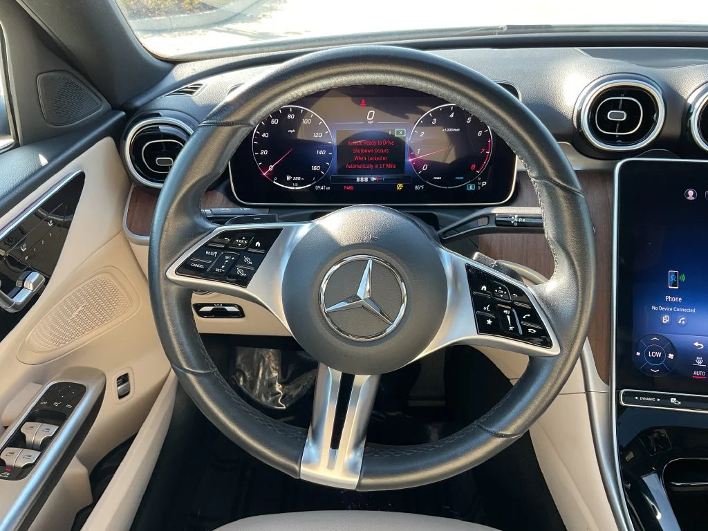 Used 2024 White Mercedes-Benz C 300 image 21