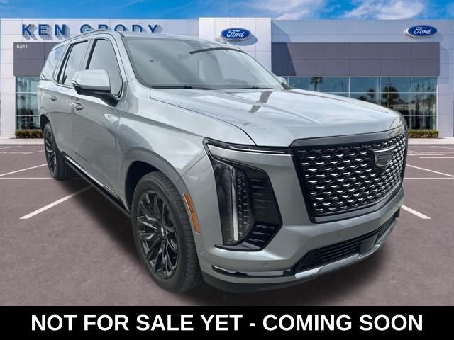 Used 2025 Silver Cadillac Premium Luxury image 1