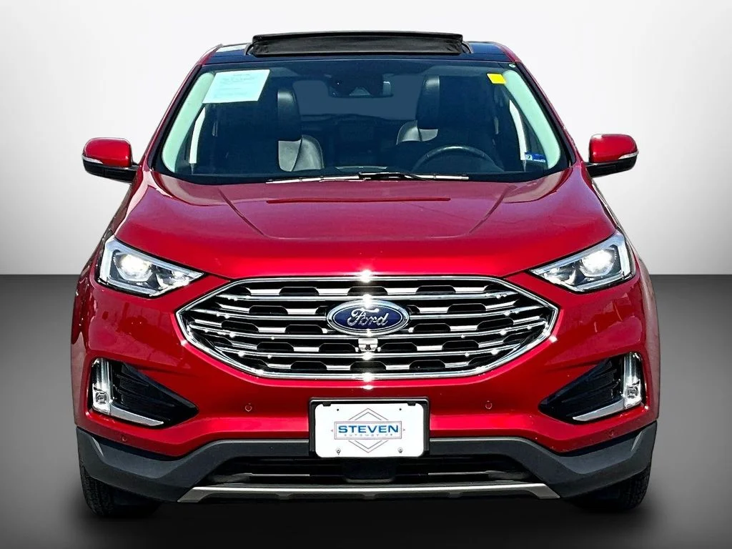 Used 2020 Red Ford Titanium image 2