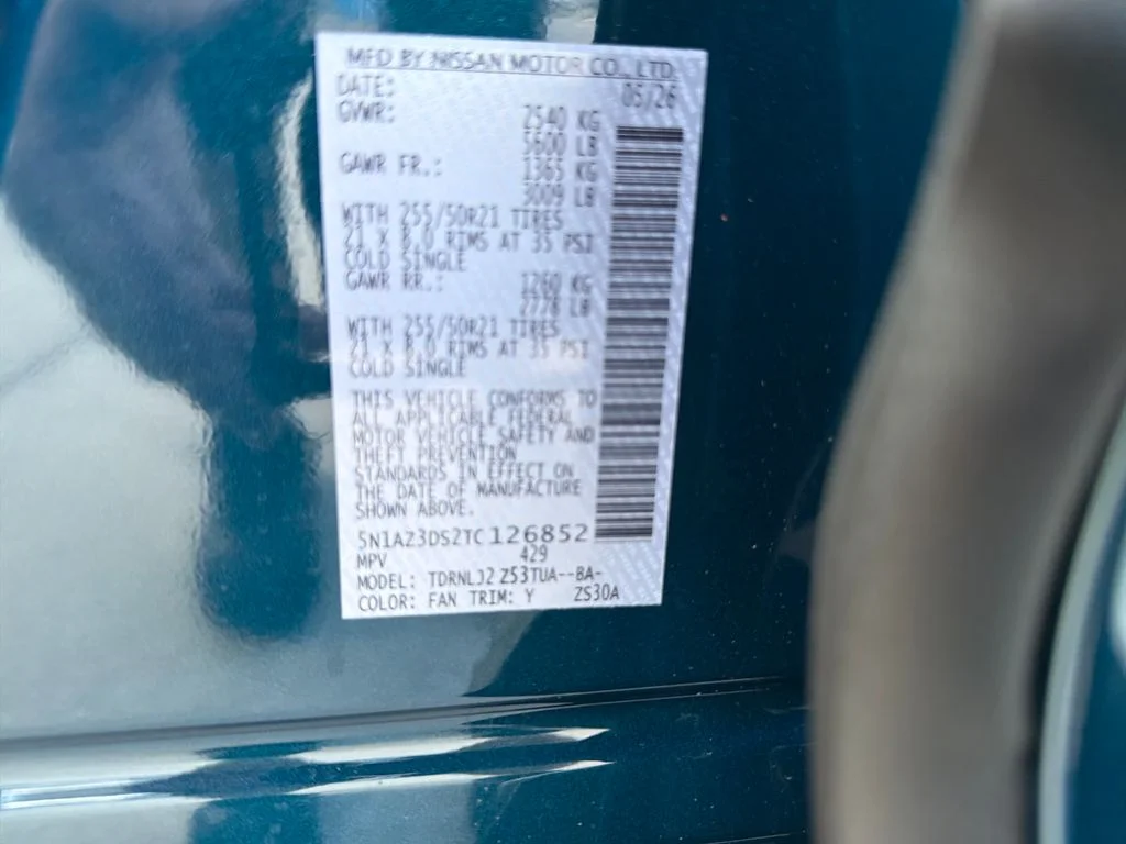 New 2026 Aurora Blue Pearl Metallic Nissan Platinum image 36