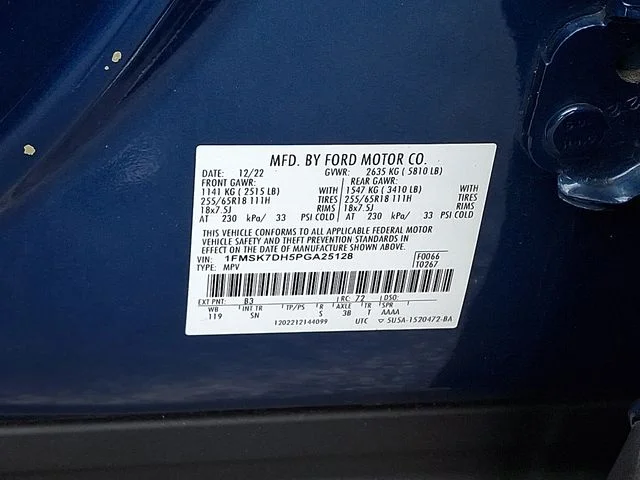 Used 2023 Blue Ford XLT image 28
