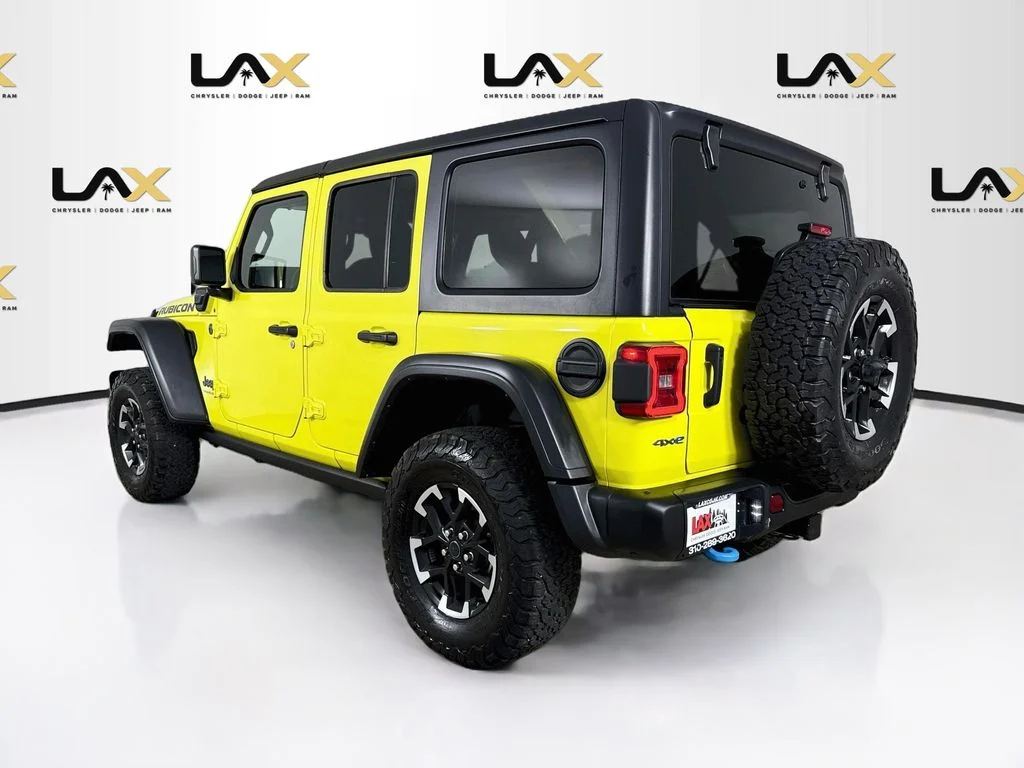 Used 2024 Yellow Jeep Rubicon 4xe image 5