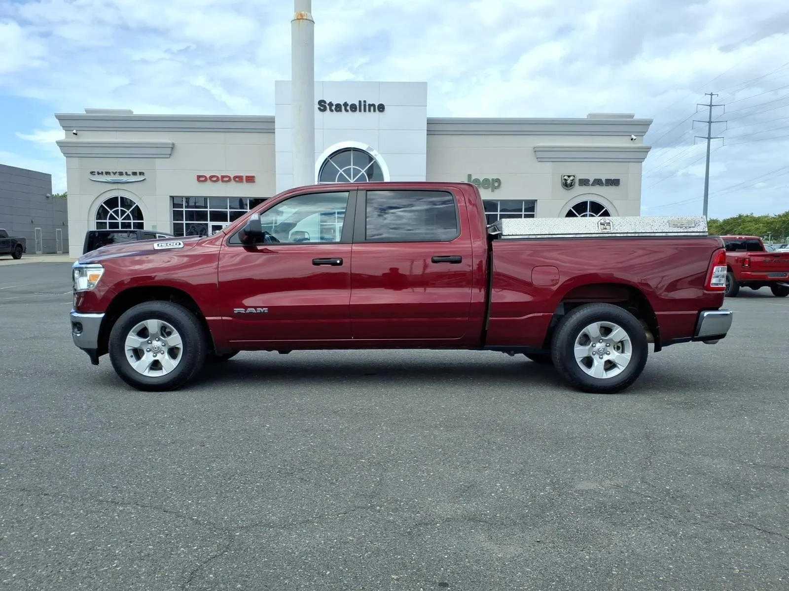 Used 2024 Delmonico Red Pearlcoat Ram Big Horn image 3