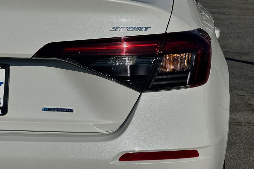 New 2025 Platinum White Pearl Honda Sport image 24