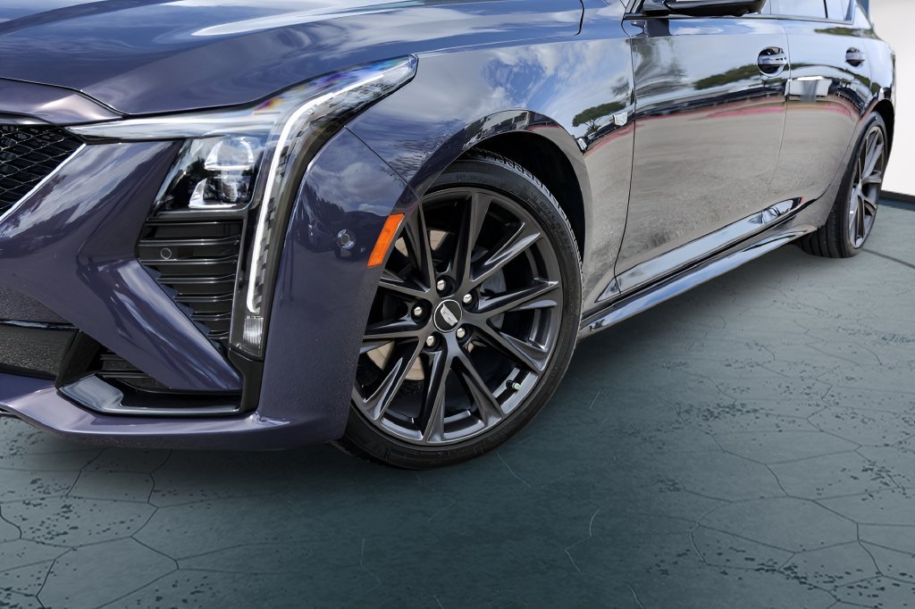 Used 2025 Midnight Sky Metallic Cadillac Sport image 3