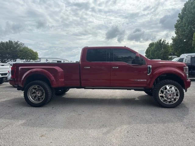 Used 2022 Red Ford Platinum image 4