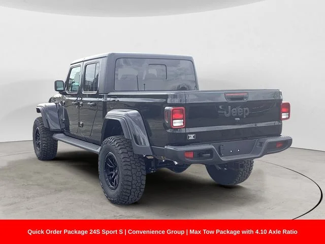 New 2026 Black Clearcoat Jeep SPORT S 4X4 image 3