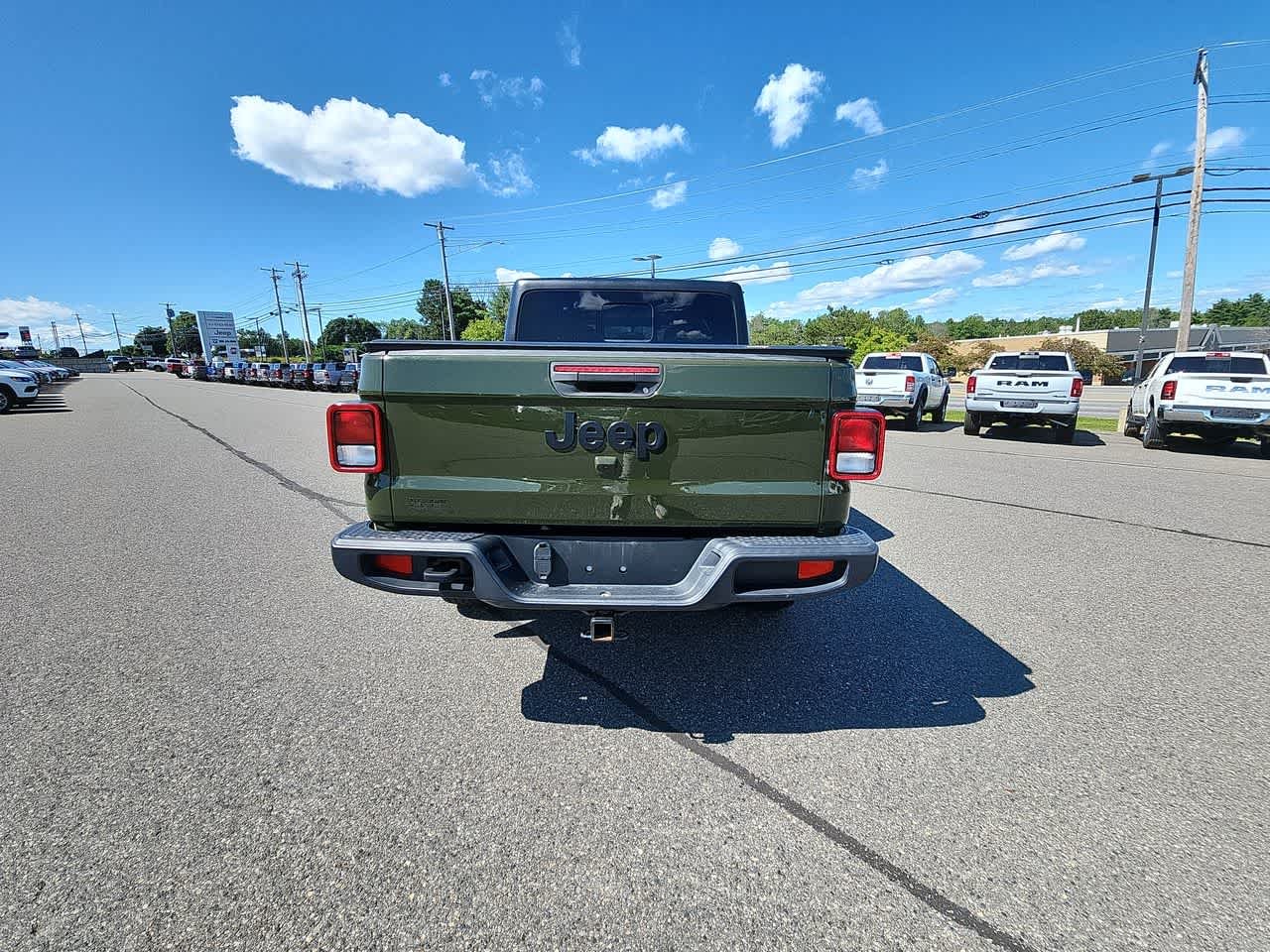 Used 2023 Sarge Green Clearcoat Jeep Sport S image 8