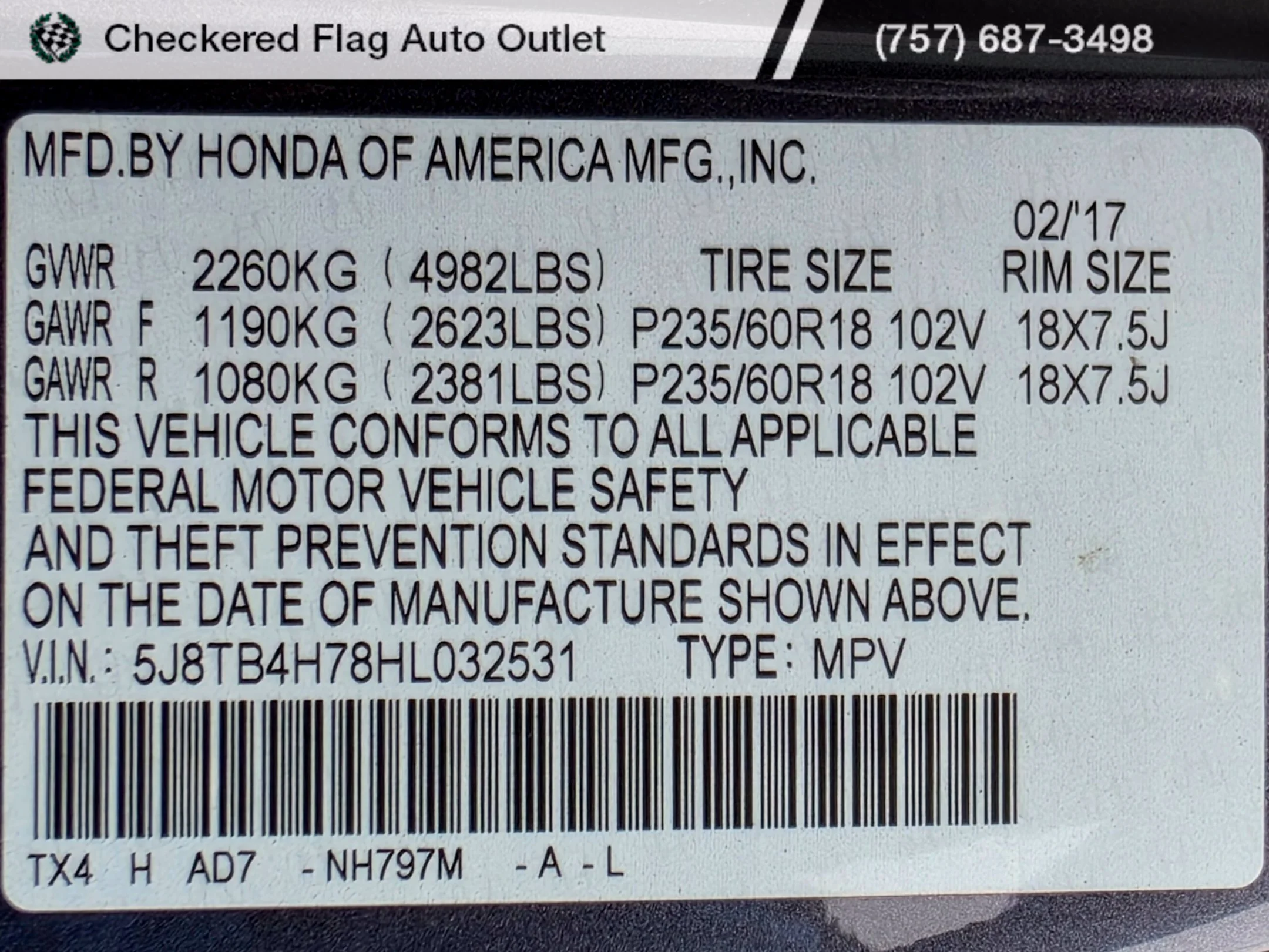Used 2017 Modern Steel Metallic Acura Advance Package image 31