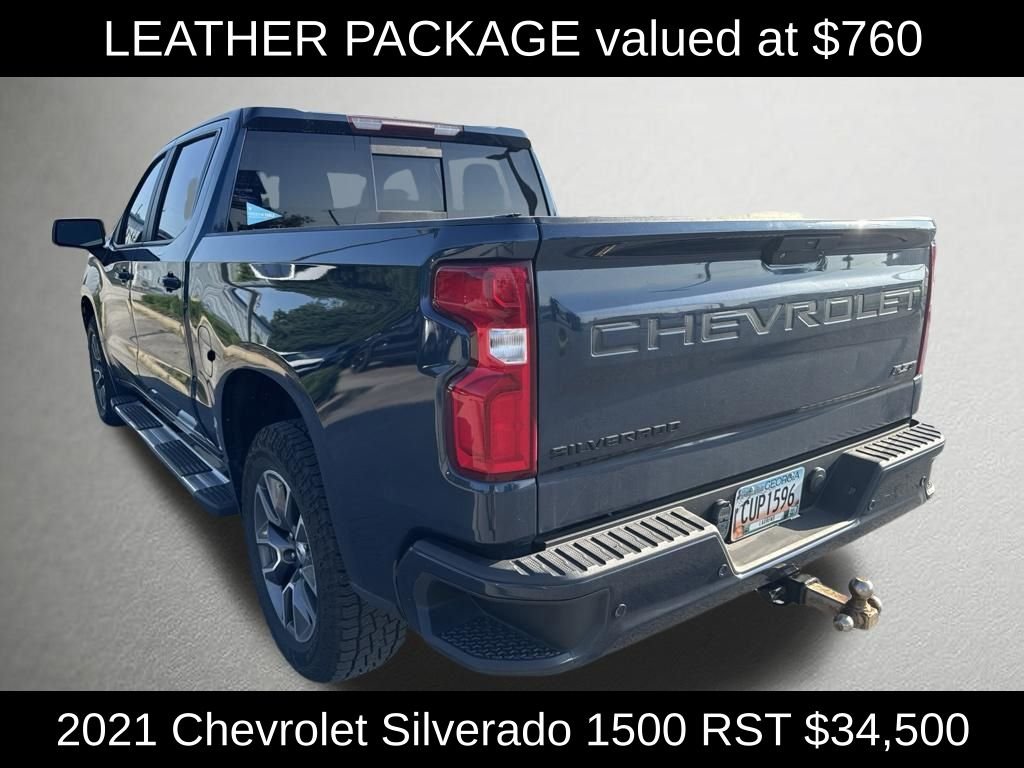 Used 2021 Blue Metallic Chevrolet RST image 5