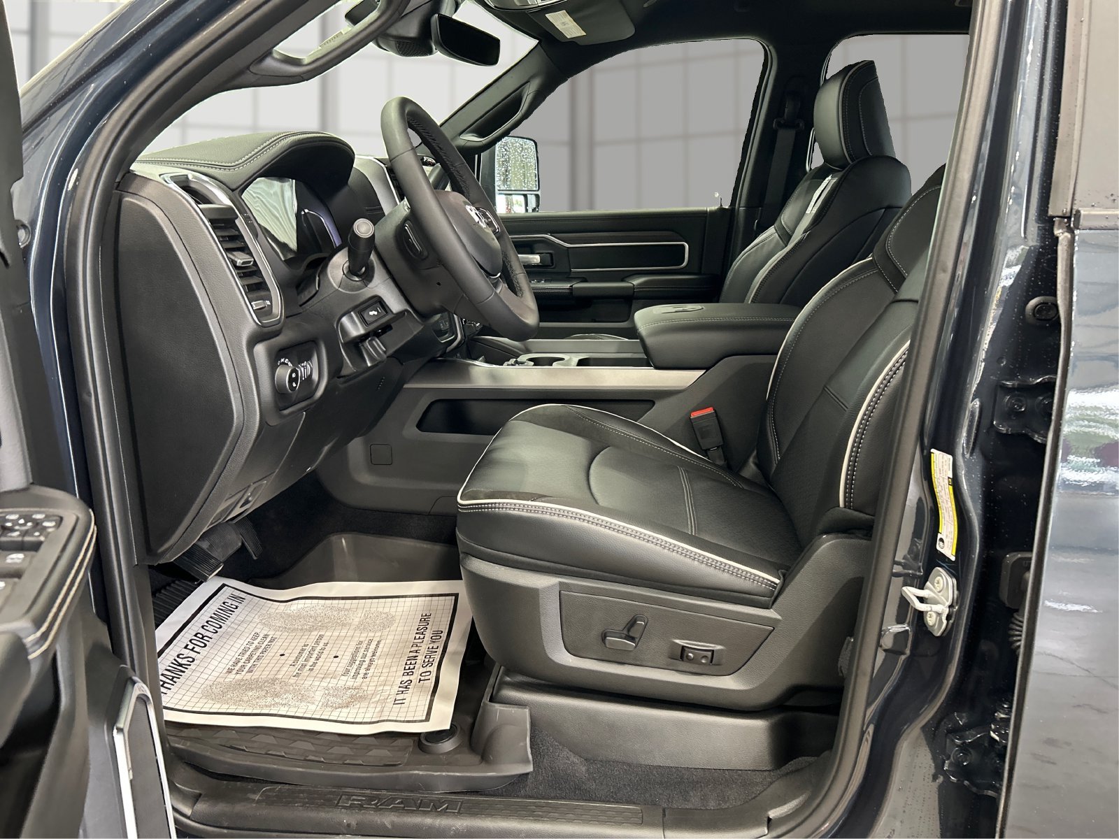 New 2027 Forged Blue Metallic Exterior Paint RAM Laramie image 9