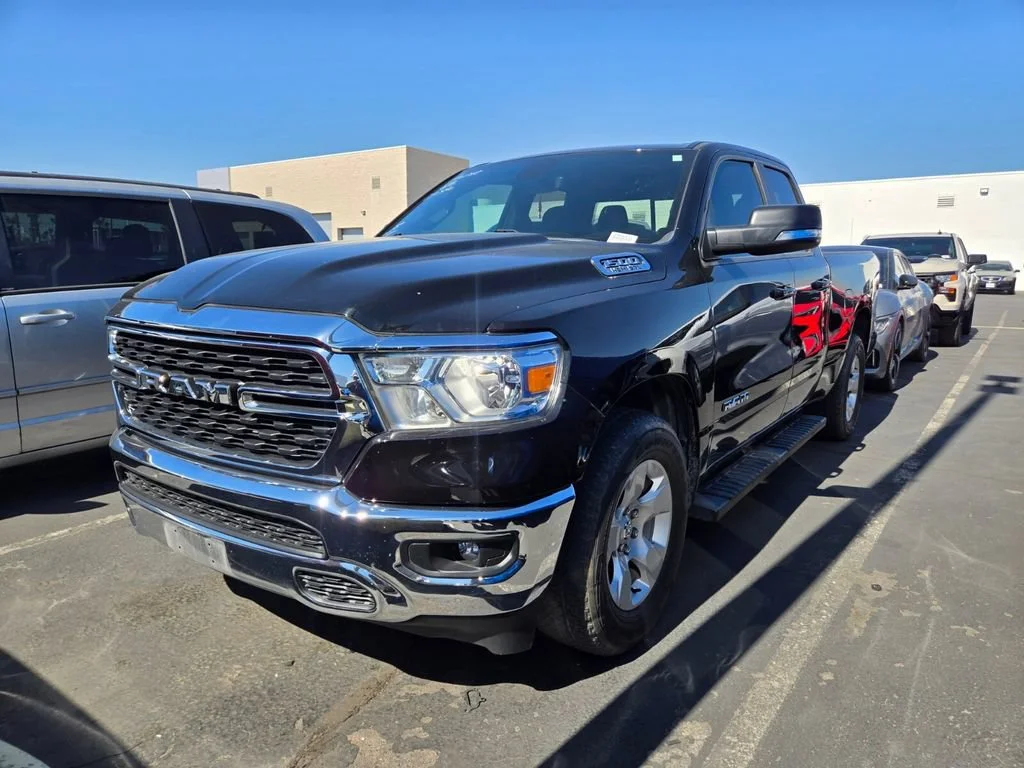 Used 2022 Diamond Black Cry Ram Big Horn image 1
