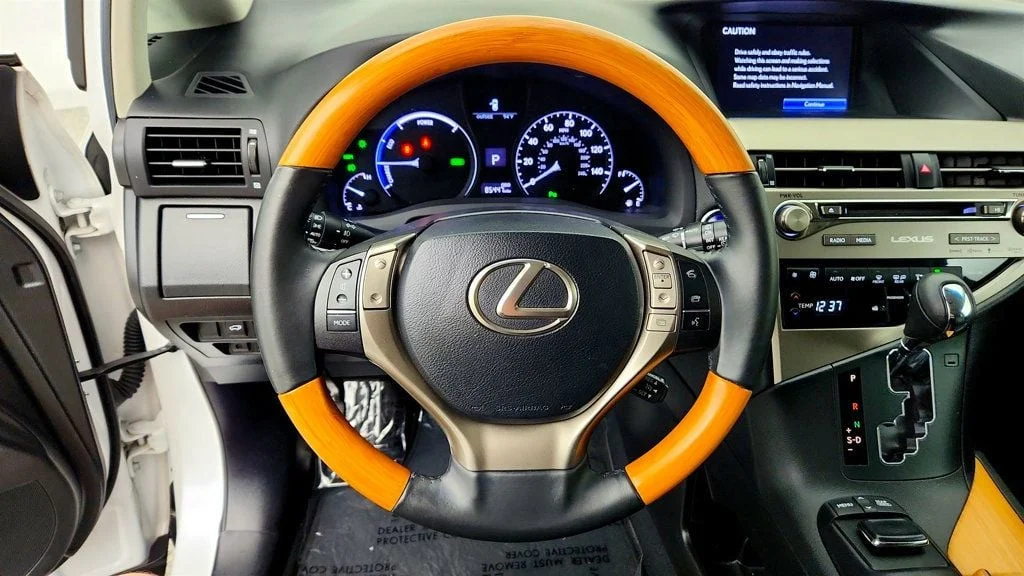 Used 2015 Starfire Pearl Lexus RX 450h FWD w/ Premium, Comfort & Sport Appearance Pkgs image 14
