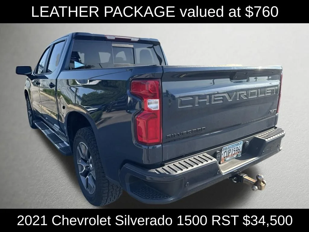 Used 2021 Blue Chevrolet RST image 5