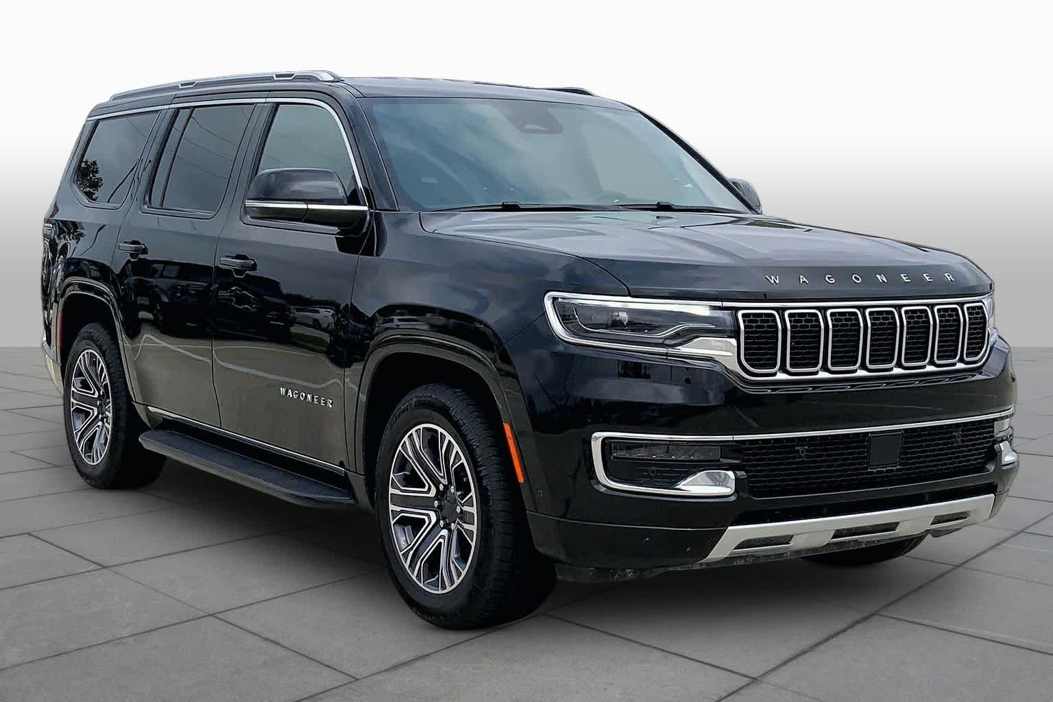 Used 2024 Diamond Black Crystal Pearlcoat Jeep Series II image 3