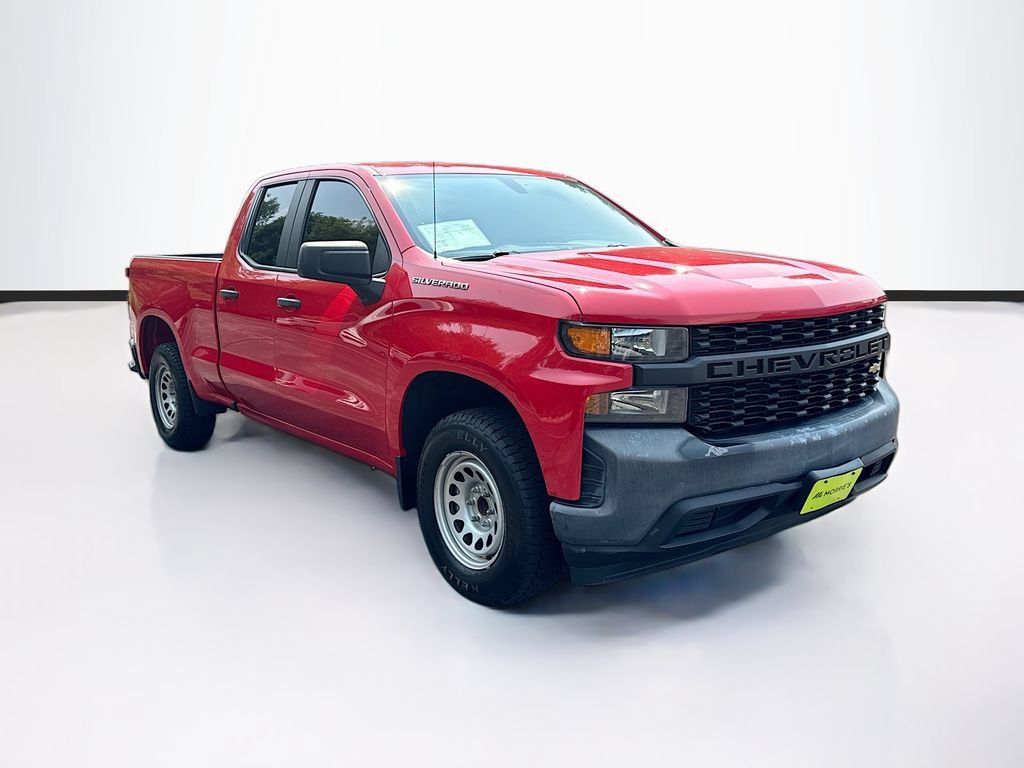 Used 2020 RED HOT Chevrolet Work Truck image 3