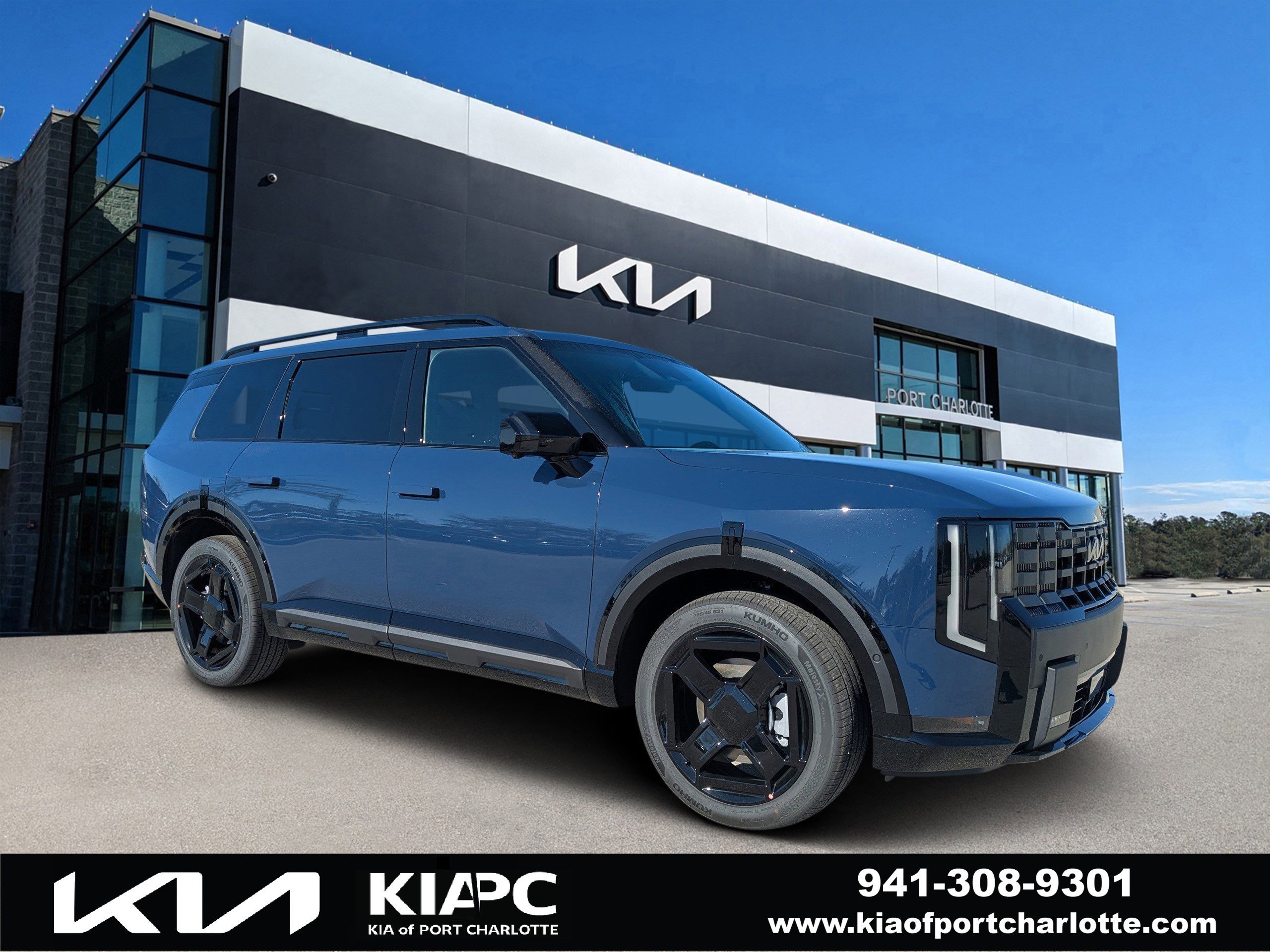 New 2027 Midnight Lake Blue Kia X-LINE SX image 1