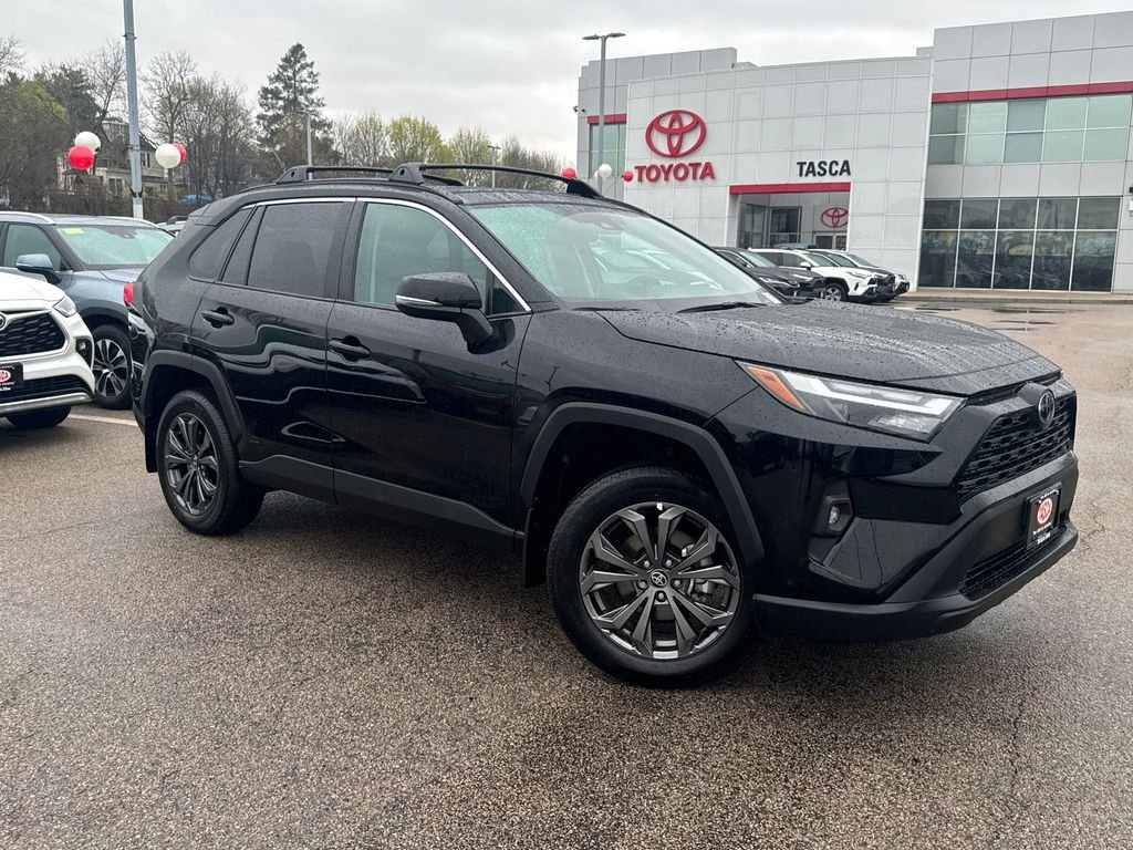 Black 2025 Toyota RAV4 Hybrid XLE Premium AWD SUV / Crossover All-Wheel Drive