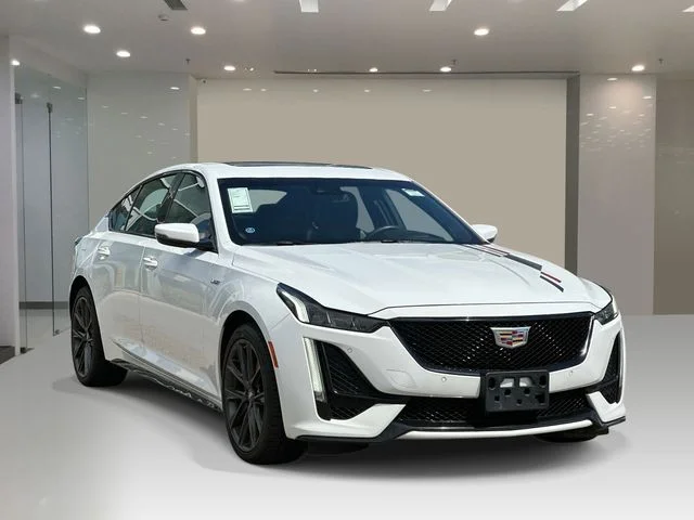 Used 2022 White Cadillac V-Series image 6