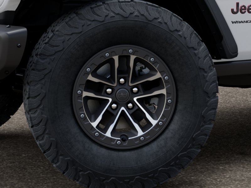 New 2026 Bright White Clear-Coat Exterior Paint Jeep Rubicon image 4