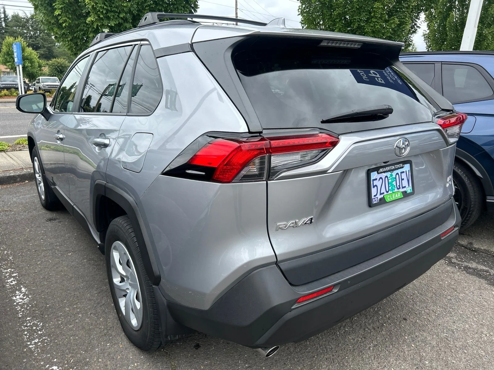 Used 2019 Silver Sky Metallic Toyota LE image 6