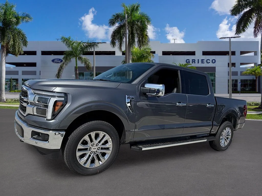 New 2026 Carbonized Gray Metallic Ford Lariat® image 3