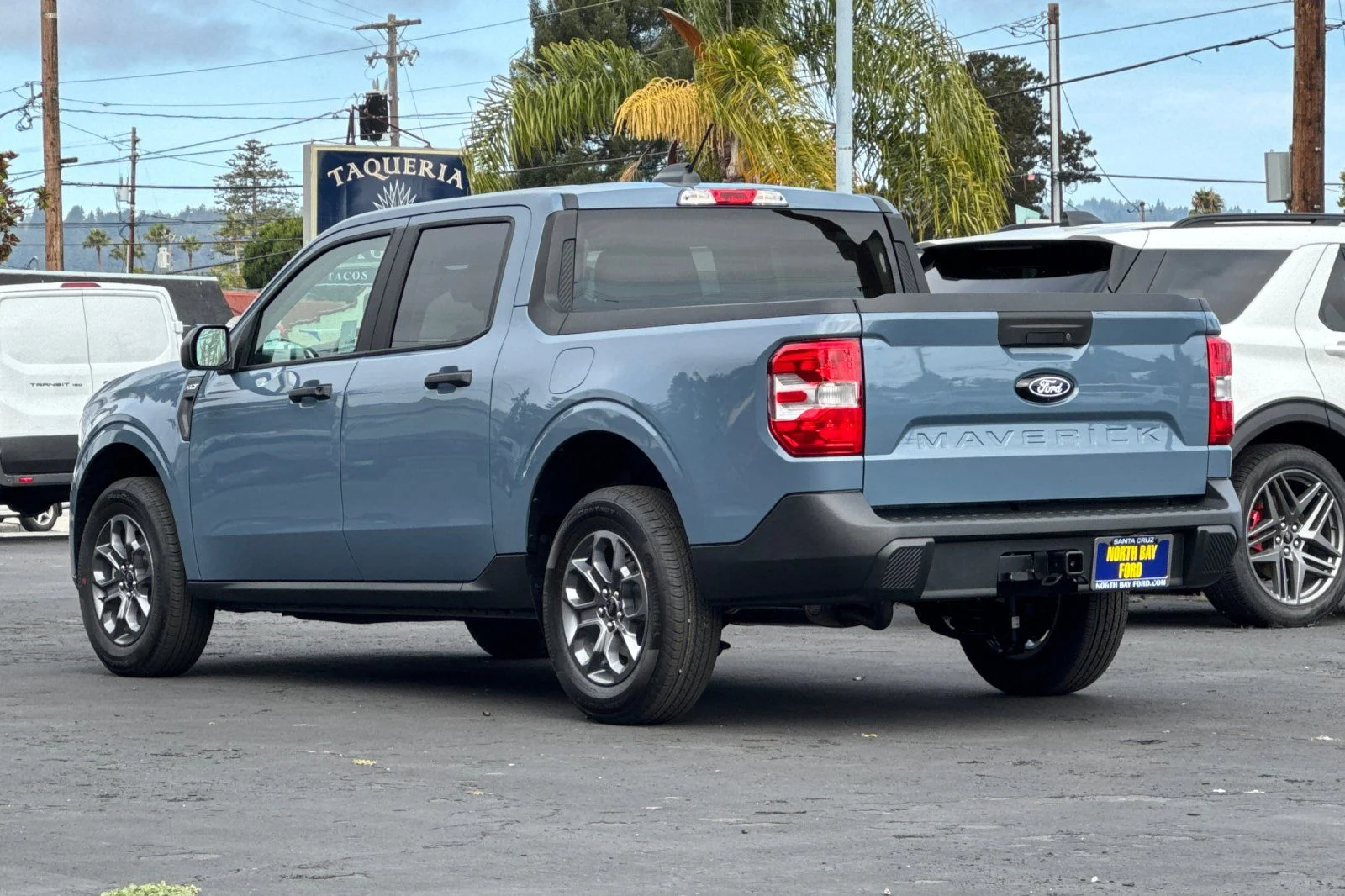 New 2026 Azure Gray Metallic Tri-Coat Ford XLT image 6