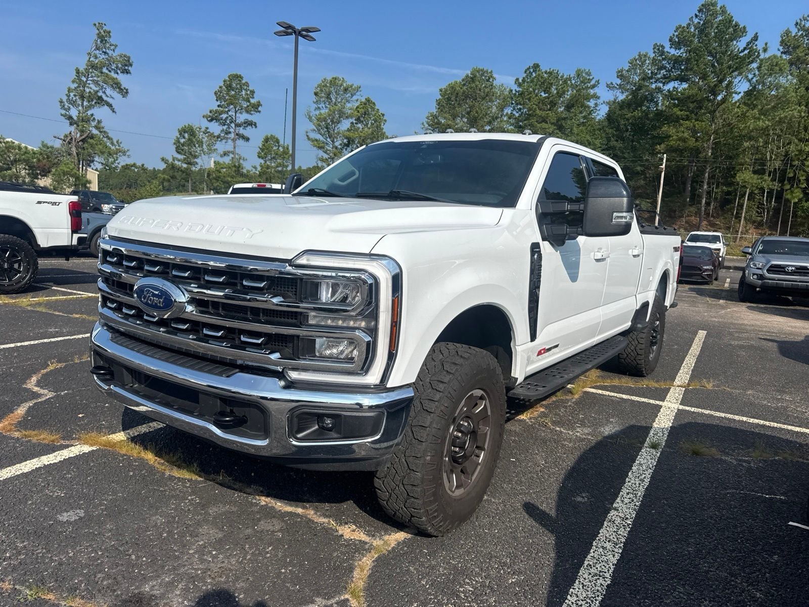 Used 2024 White Ford Lariat image 1