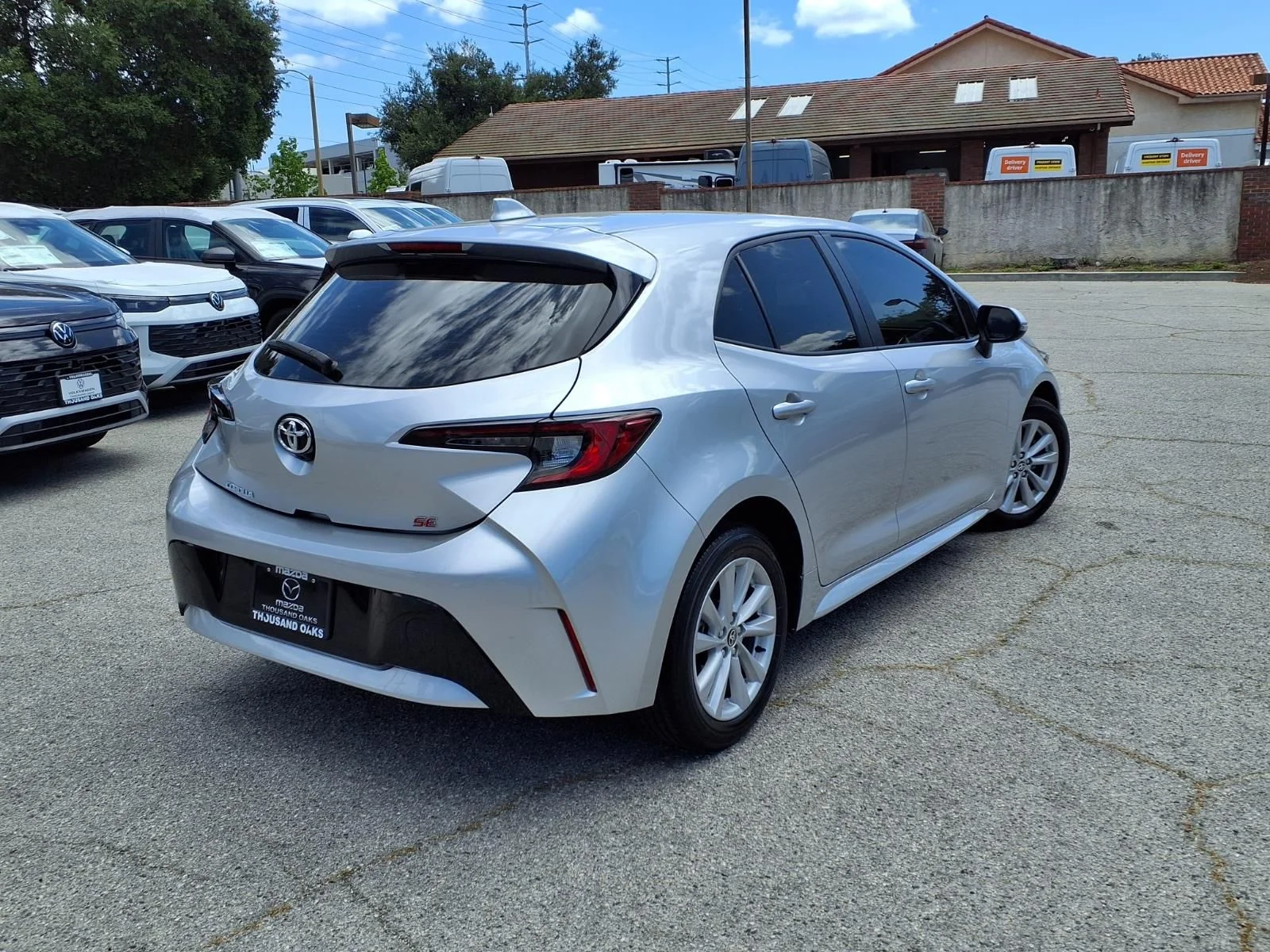Used 2024 Silver Toyota SE image 5