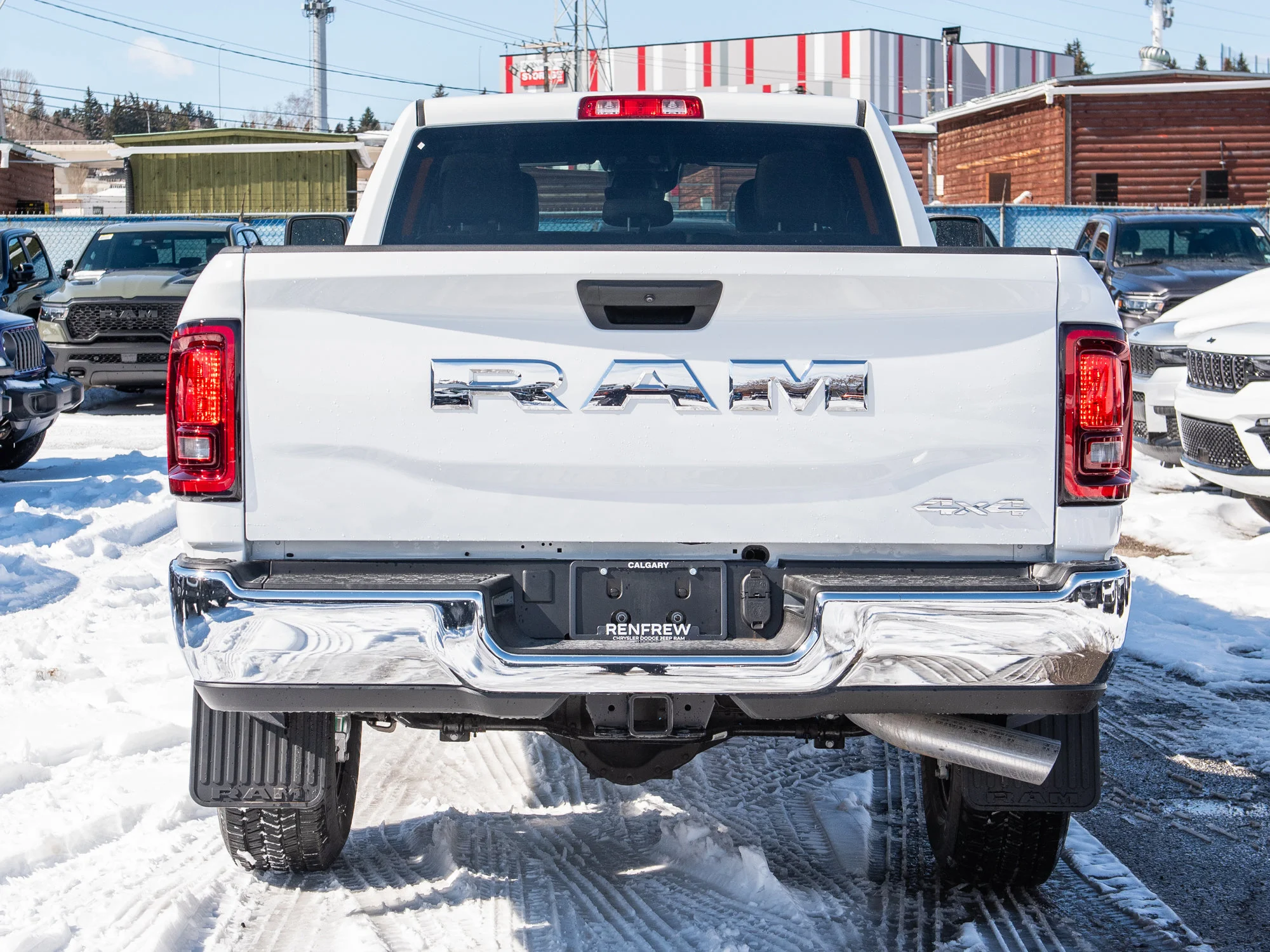 New 2026 White RAM Tradesman* image 4
