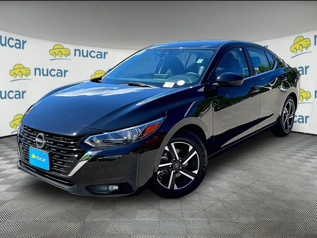 Used 2024 Black Nissan SV image 3