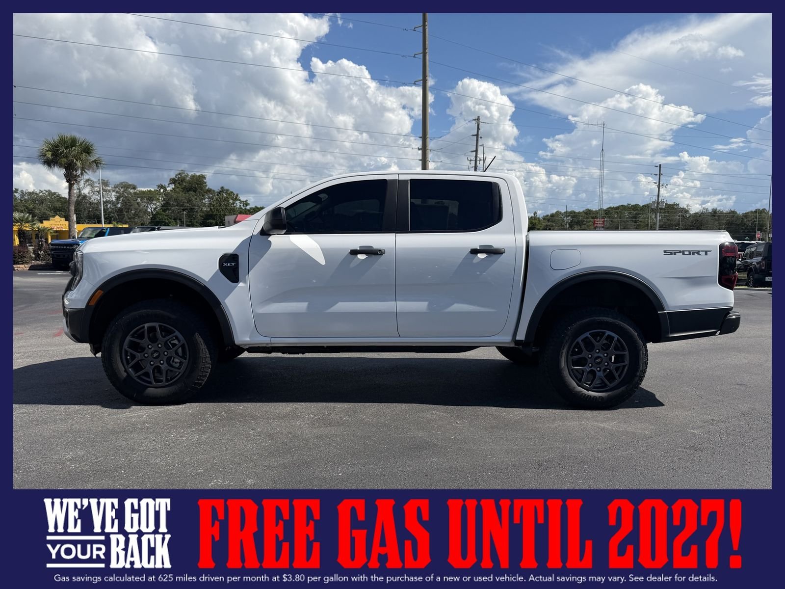 New 2026 Oxford White Ford XLT image 8