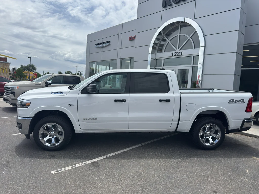 New 2026 Bright White Clear-Coat Exterior Paint RAM Big Horn image 2