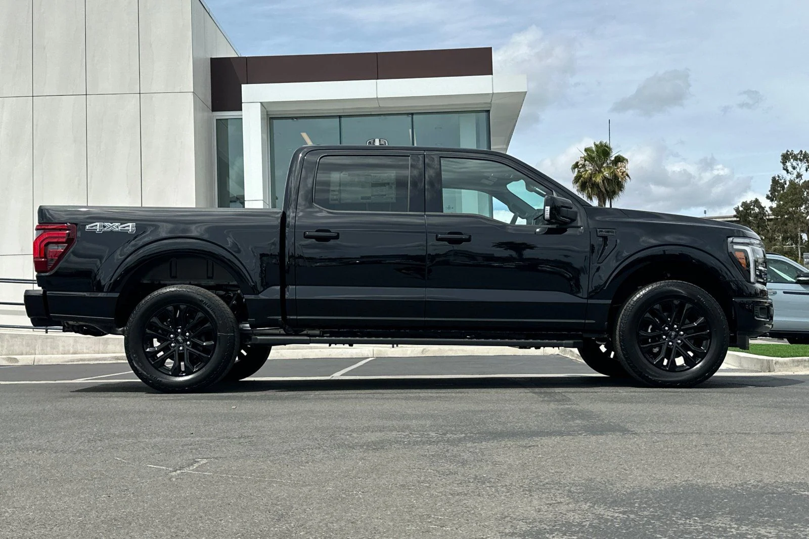 New 2026 Agate Black Metallic Ford Lariat® image 2