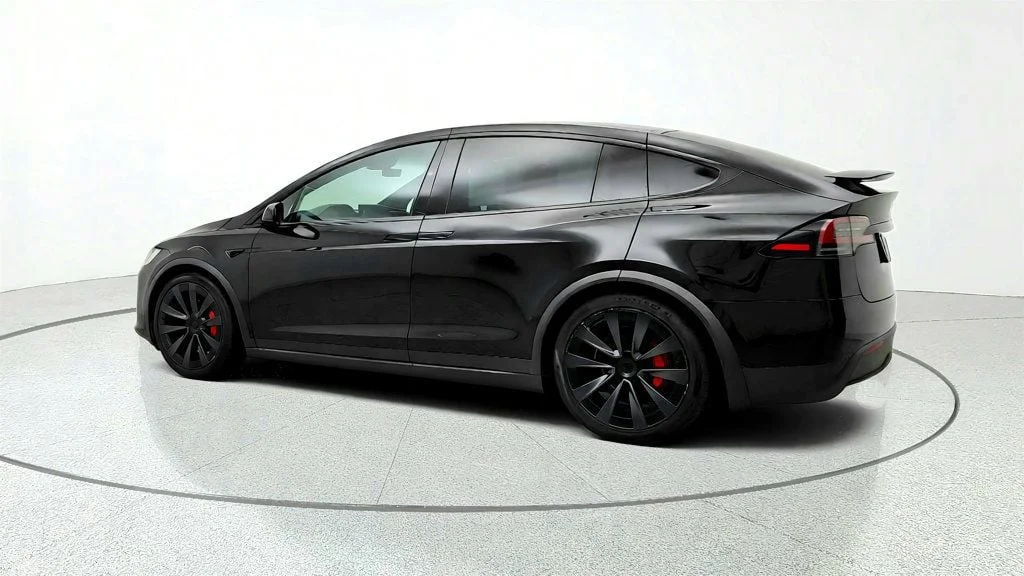 Used 2024 Solid Black Tesla Plaid AWD w/ 22