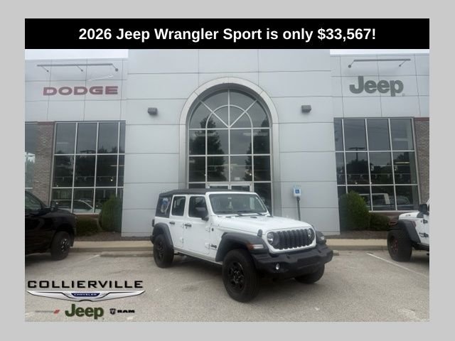 New 2026 Jeep Wrangler Sport 4WD