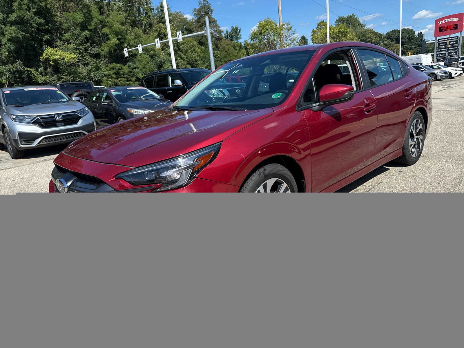 Certified Used 2025 Crimson Red Pearl Subaru Premium image 3